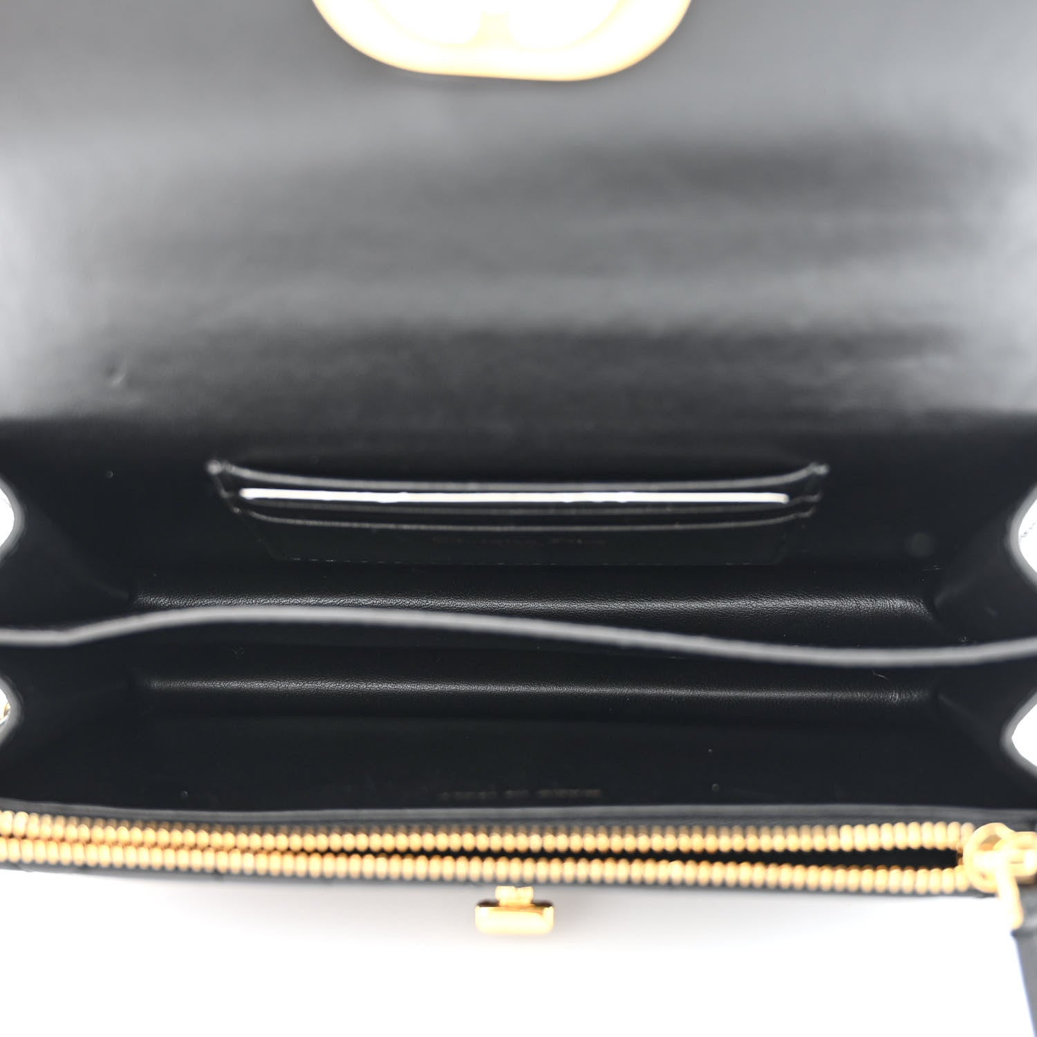 Christian Dior Lambskin Macrocannage Mini Miss Caro Bag Black 5 of 10
