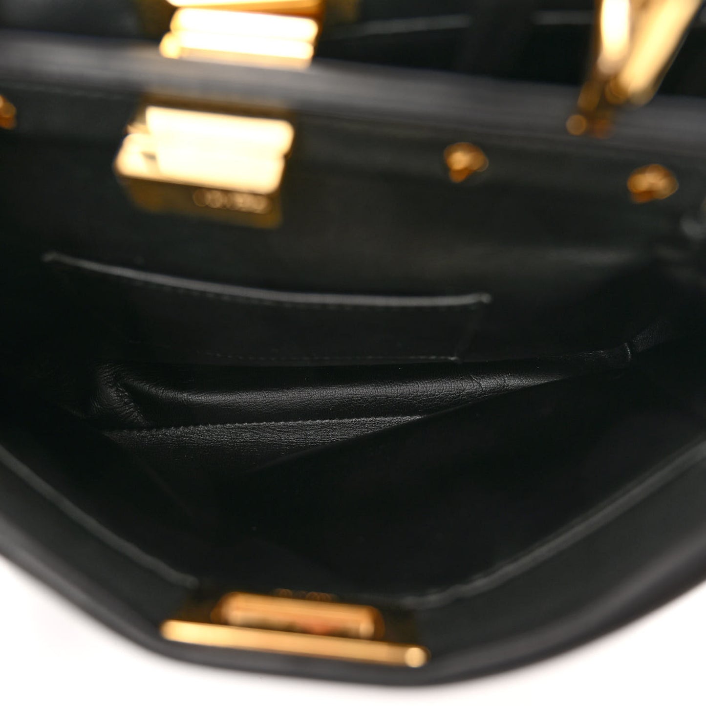 Nappa Mini Peekaboo Iconic Satchel Black