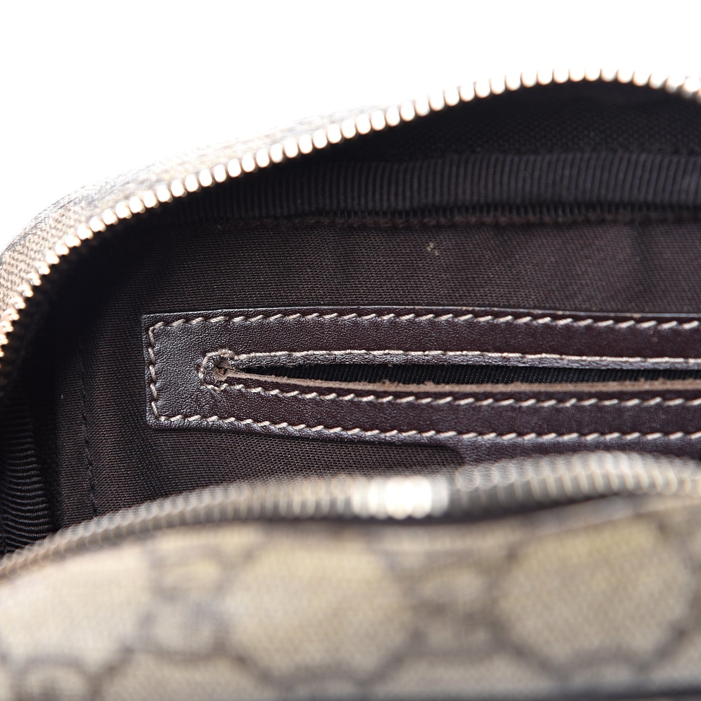 GG Plus Monogram Messenger Bag Dark Brown