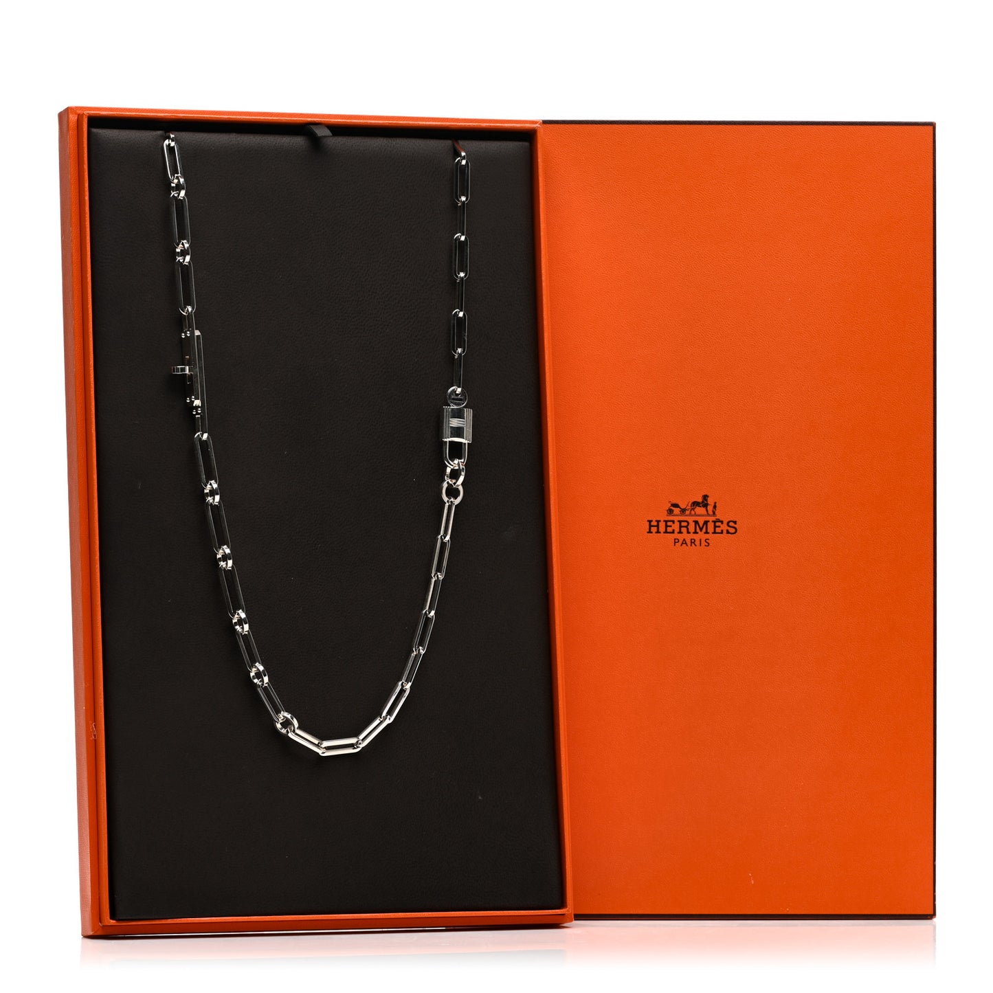 Sterling Silver Kelly Chaine Long Necklace
