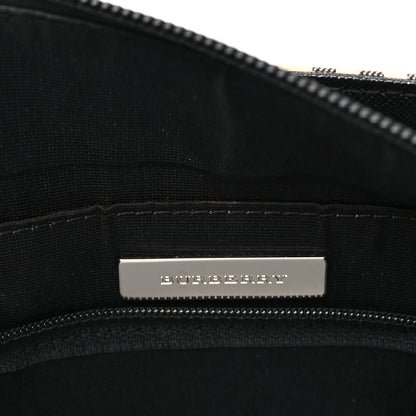 Burberry Canvas House Check Small Tote Black 6 of 12