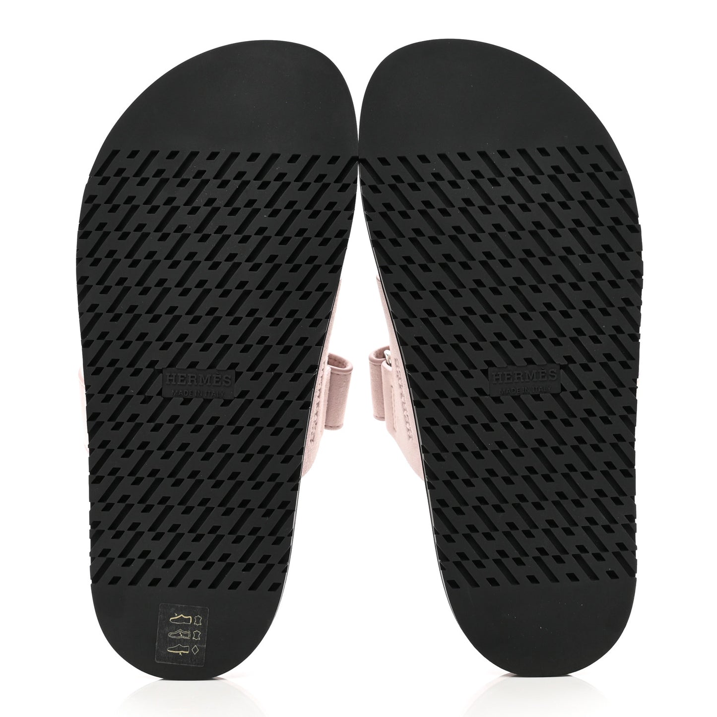 Suede Goatskin Womens Chypre Sandals 36.5 Rose Porcelaine