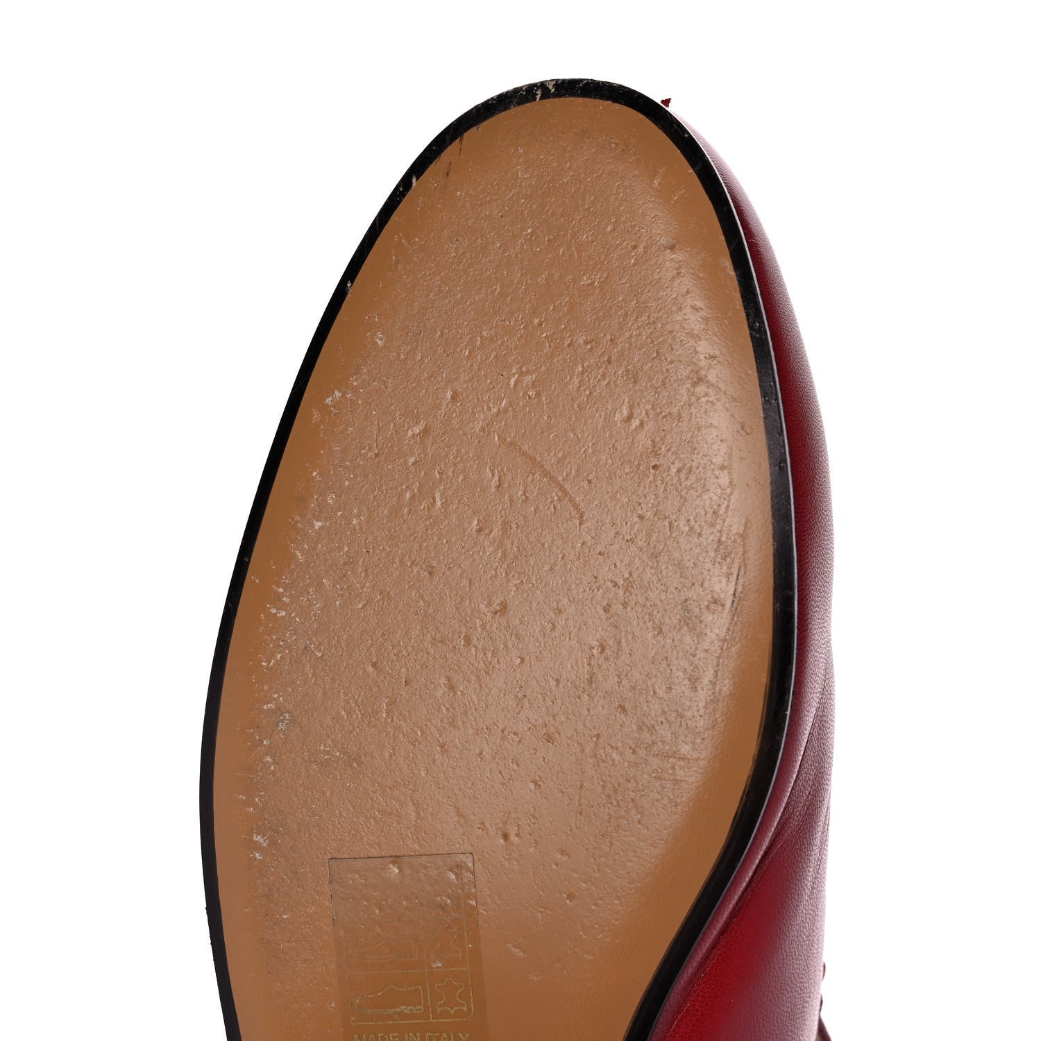 Gucci Malaga Kid Womens Princetown Slippers 38 Hibiscus Red 13 of 14