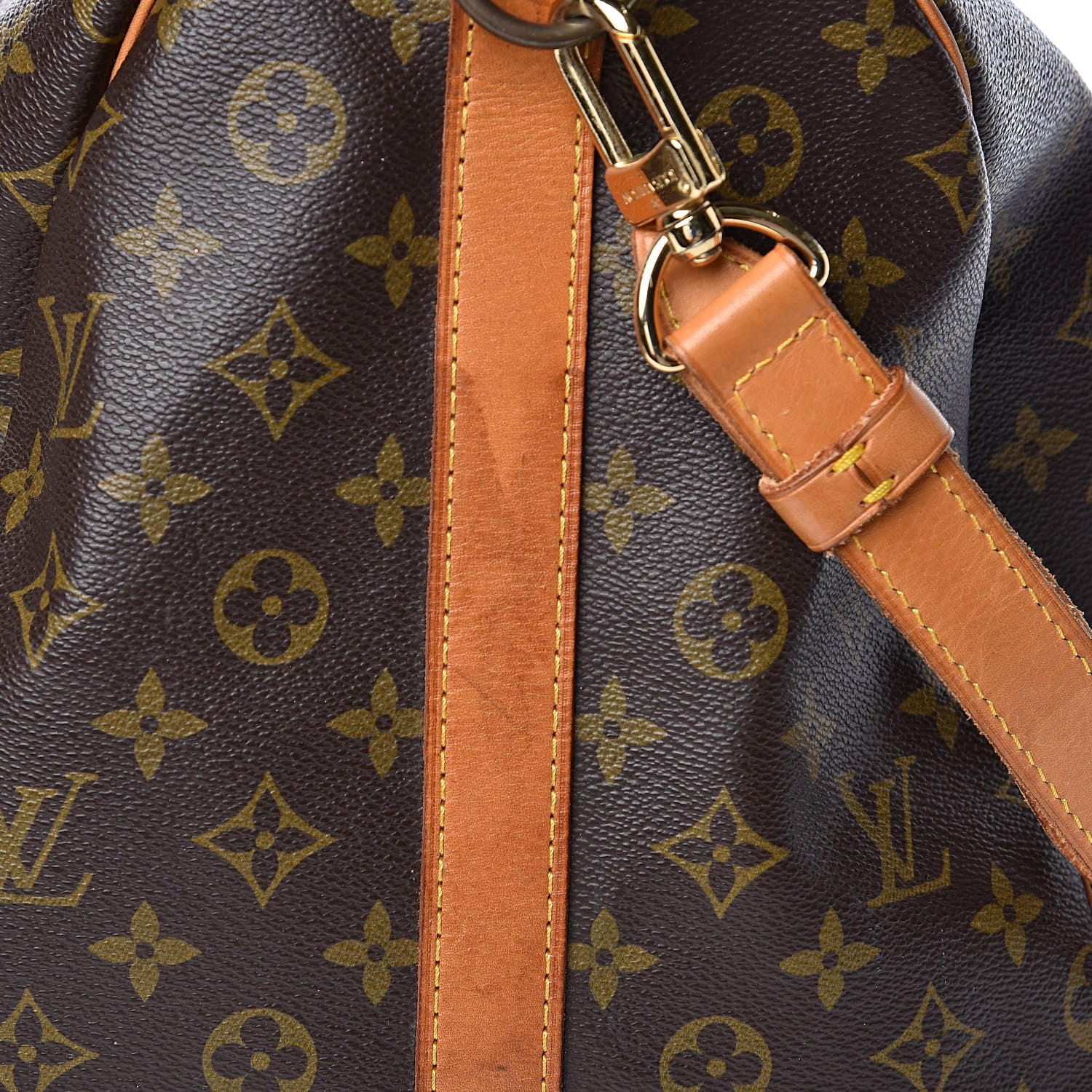 Louis Vuitton Monogram Keepall Bandouliere 55 17 of 22