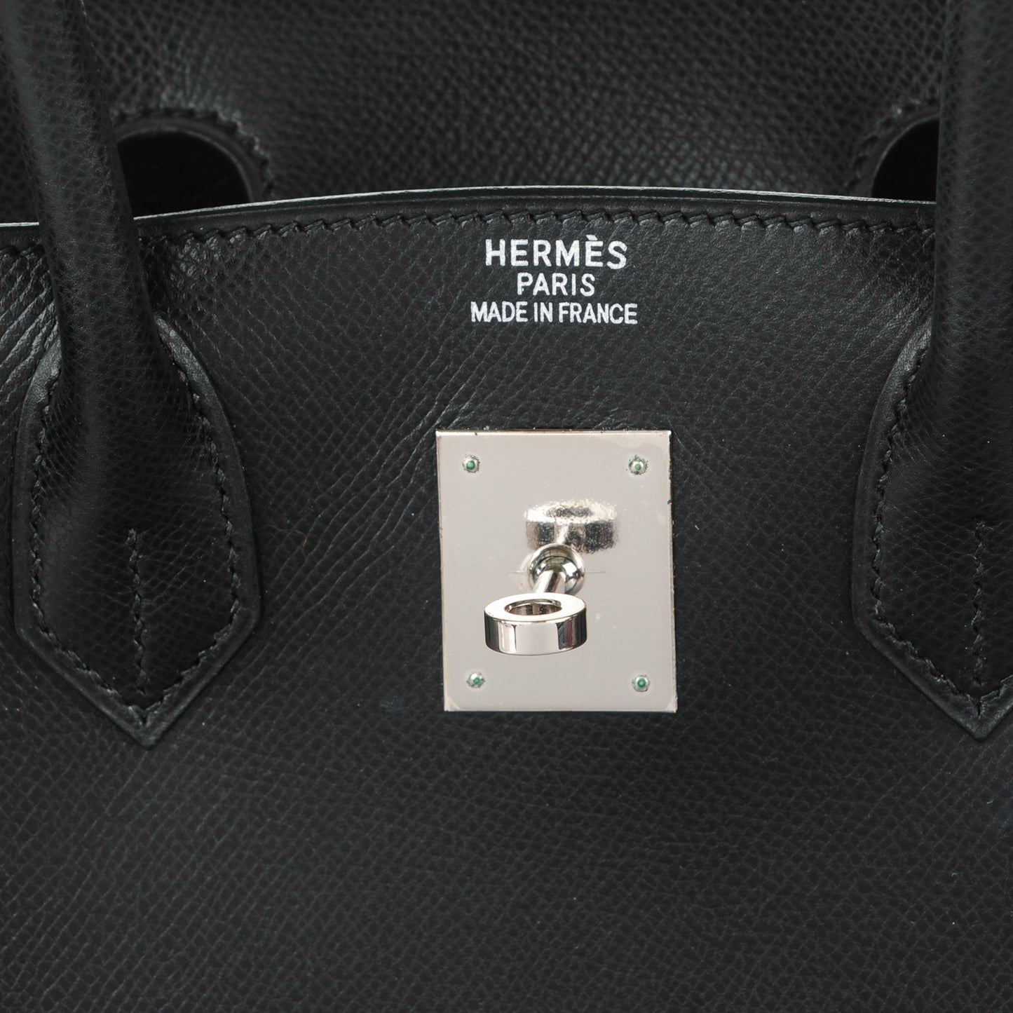 Epsom Birkin 30 Black