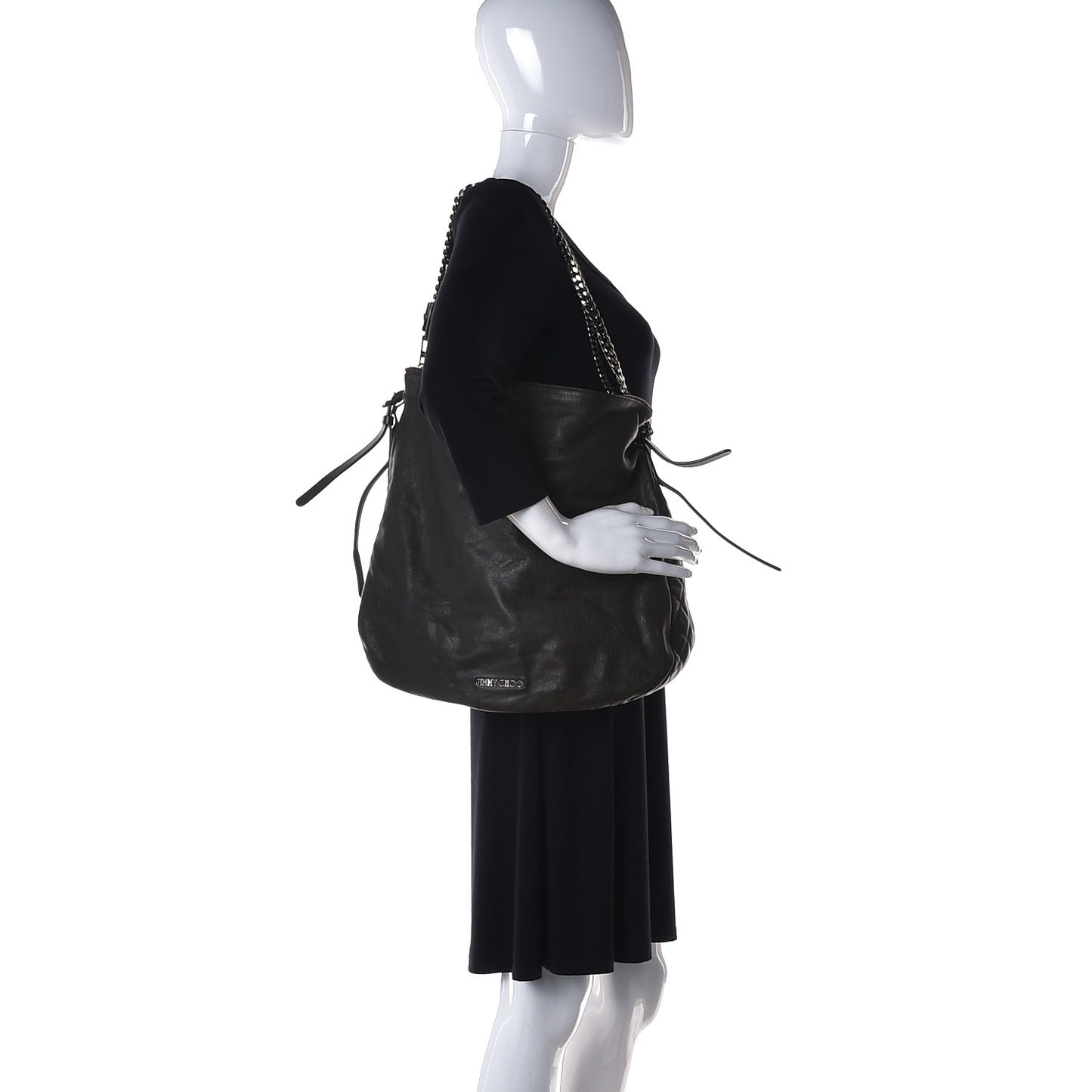Lambskin Biker Hobo