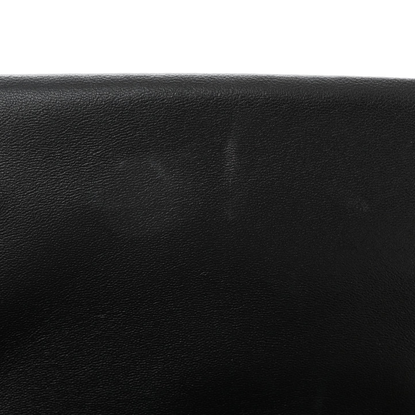 Lambskin Embossed Monogram Pochette Coussin Black
