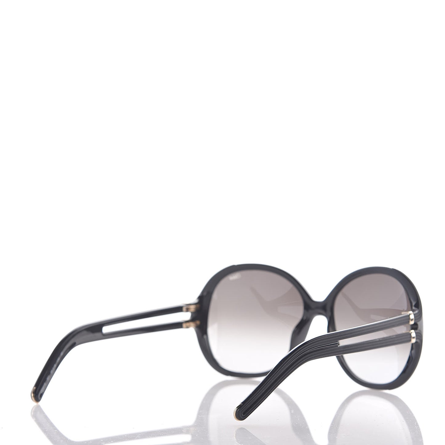 Oversized Round Sunglasses CE651S Brown