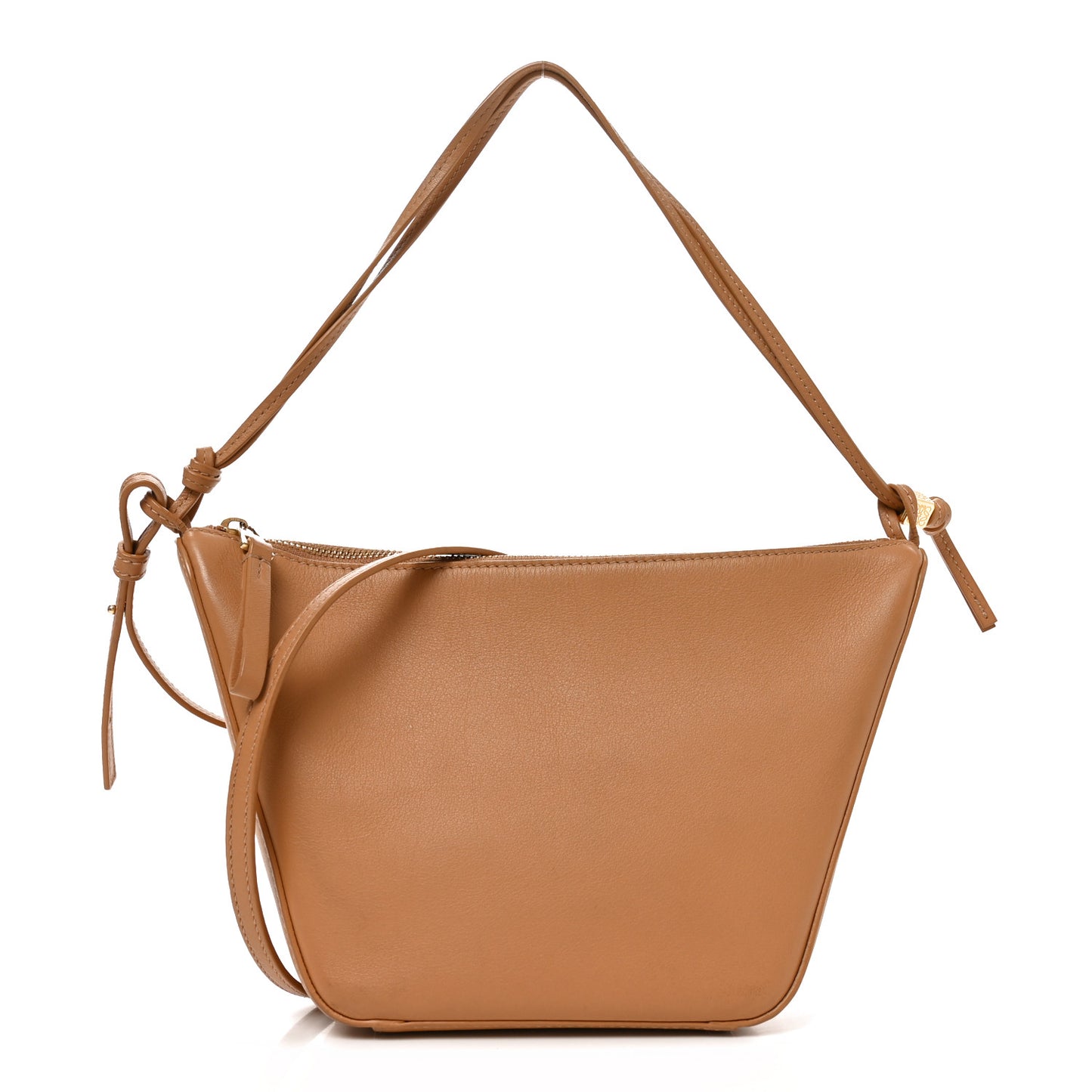 Calfskin Mini Hammock Hobo Warm Desert
