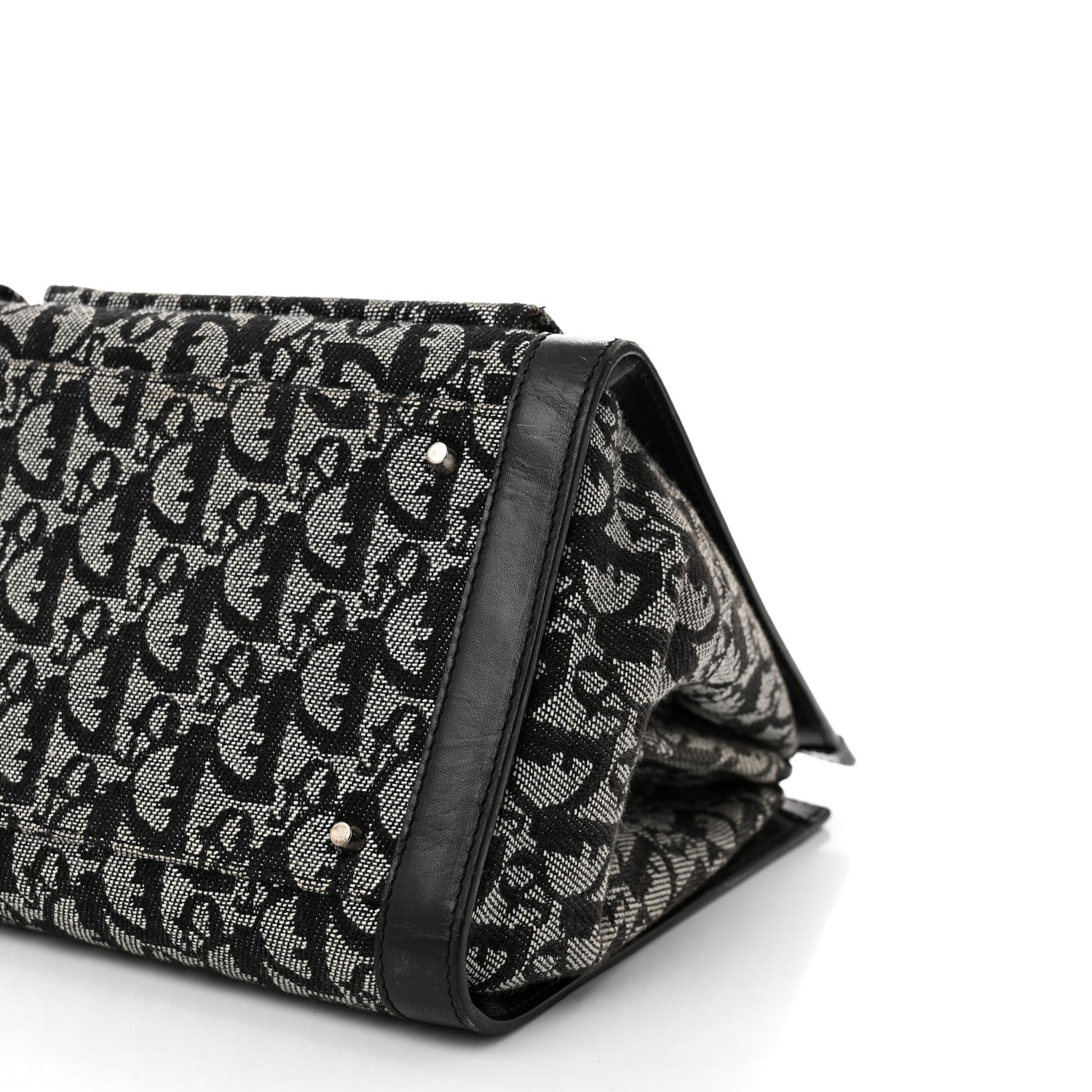 Christian Dior Monogram Tote Black 10 of 12