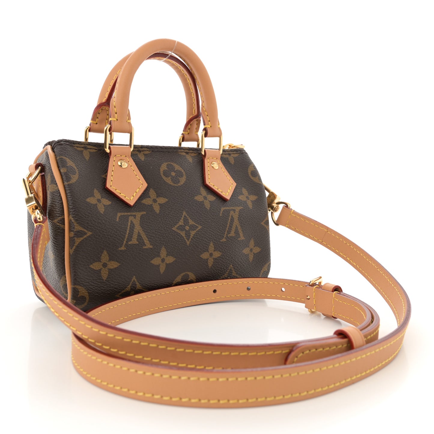 Monogram Vivienne Ice Skating Nano Speedy Bandouliere Pink