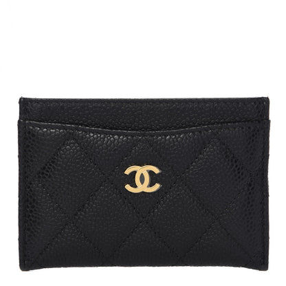 Chanel Caviar Quilted Card Holder Black 1 of 8