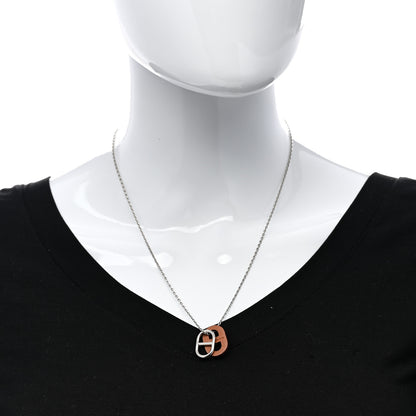 Hermes Swift O'Maillon Pendant Necklace Gold 2 of 6