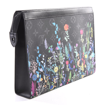 Louis Vuitton Monogram Eclipse Folia Pochette Voyage MM 2 of 13