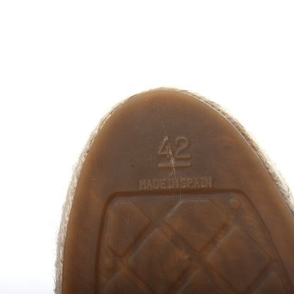 Chanel Lambskin CC Espadrilles 42 Black 9 of 11