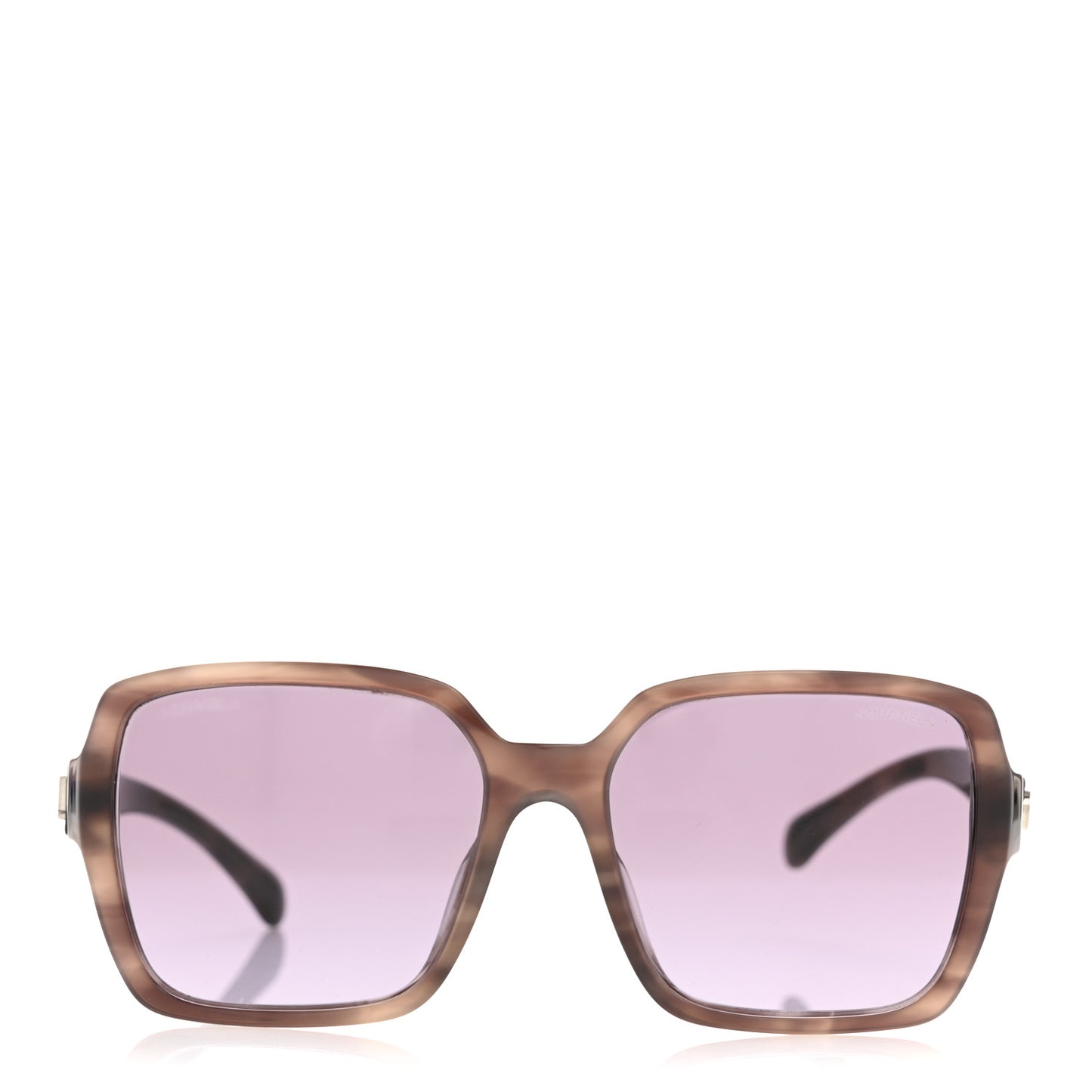 Acetate Square Sunglasses 5408-A Purple