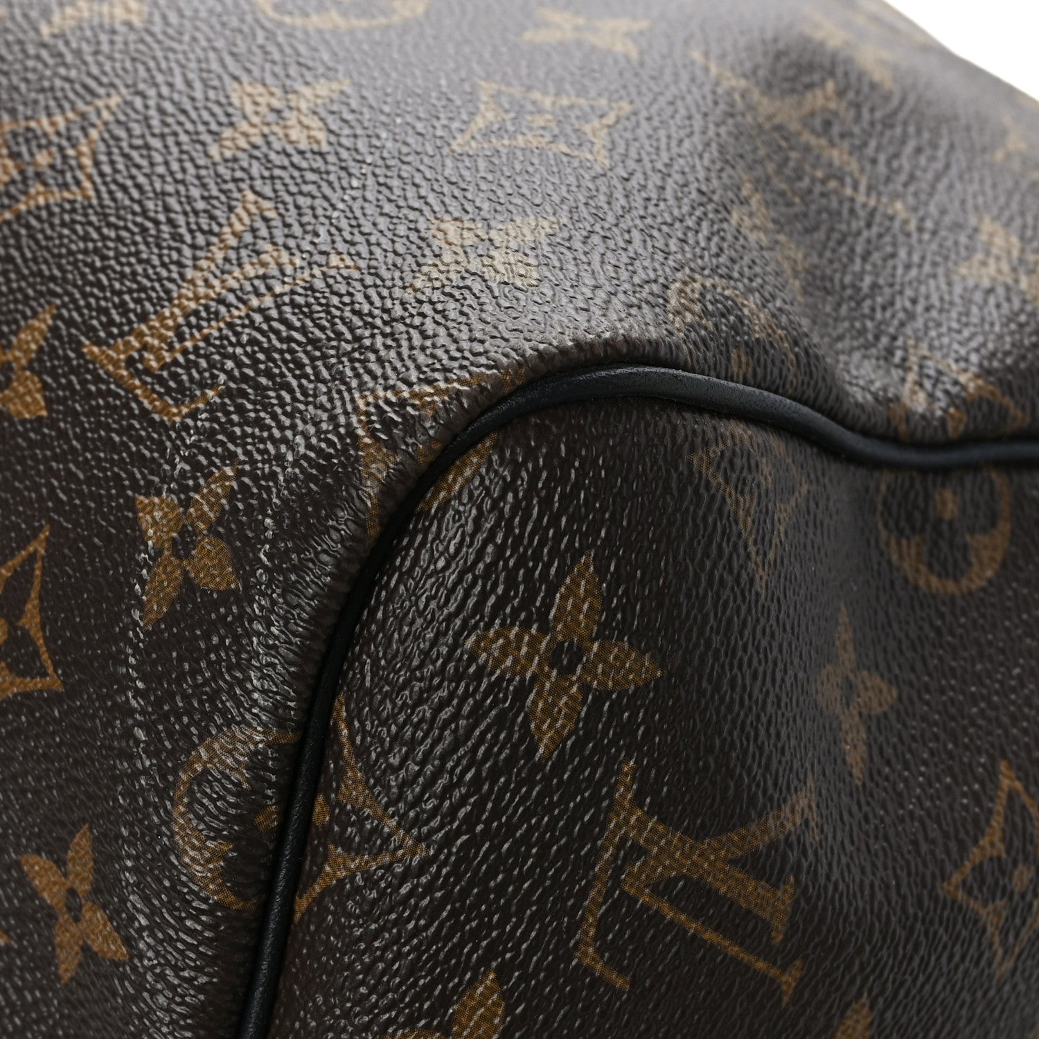 Louis Vuitton Monogram Macassar Keepall Bandouliere 55 9 of 12