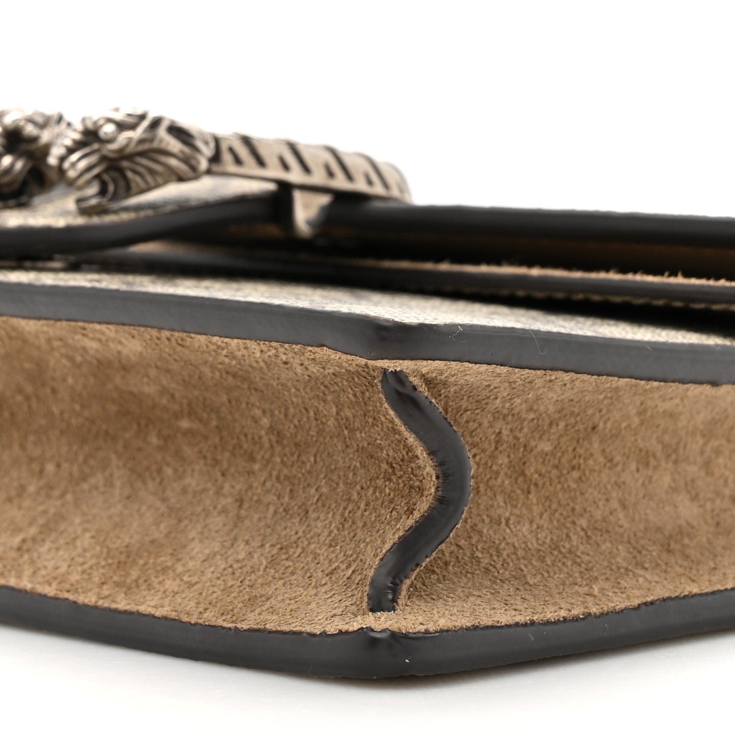 GG Supreme Monogram Super Mini Dionysus Shoulder Bag Taupe