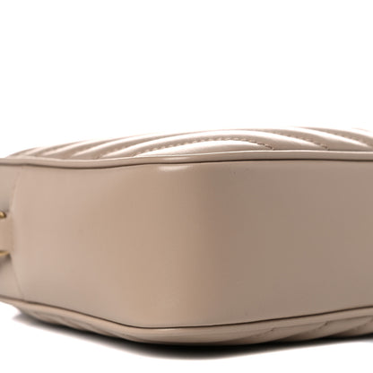 Saint Laurent Calfskin Matelasse Monogram Lou Camera Bag Dark Beige 11 of 12