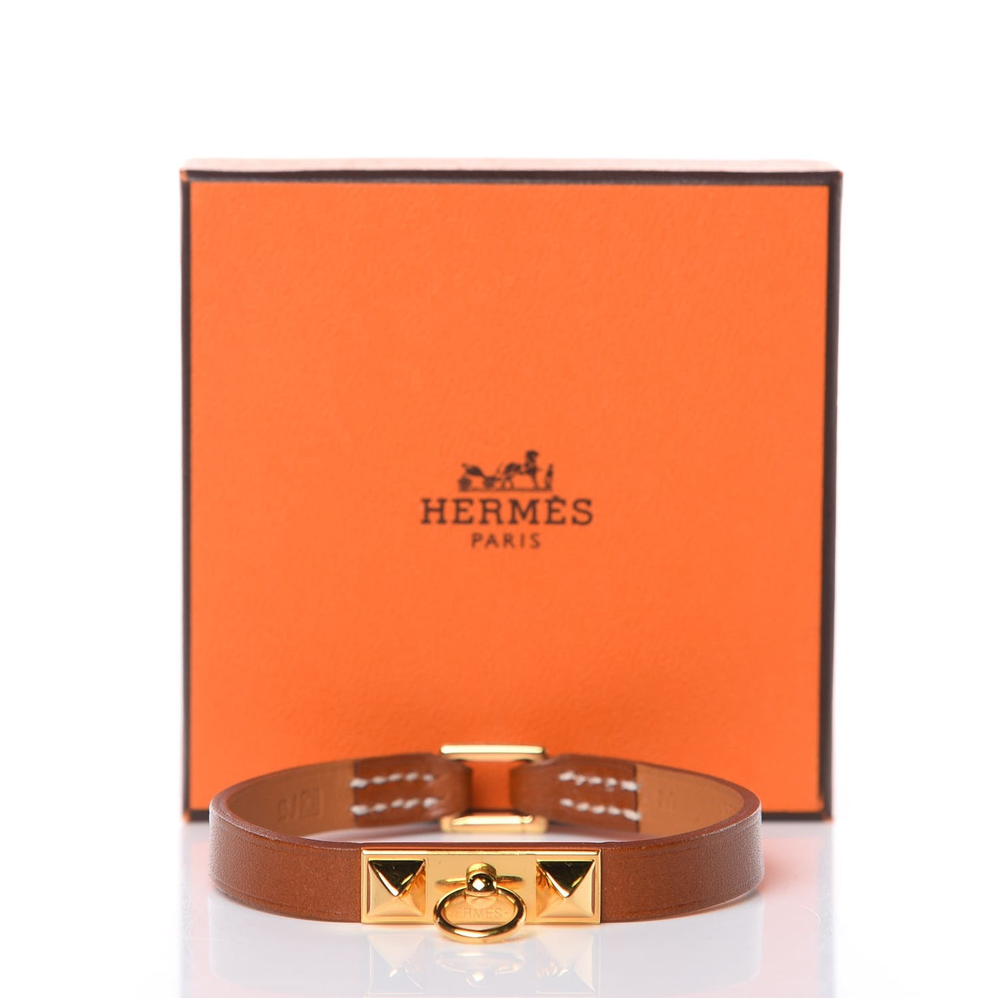 Barenia Micro Rivale Bracelet M Fauve