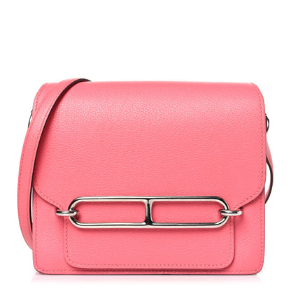 Hermes Evercolor Mini Sac Roulis Rose Azalee 1 of 9