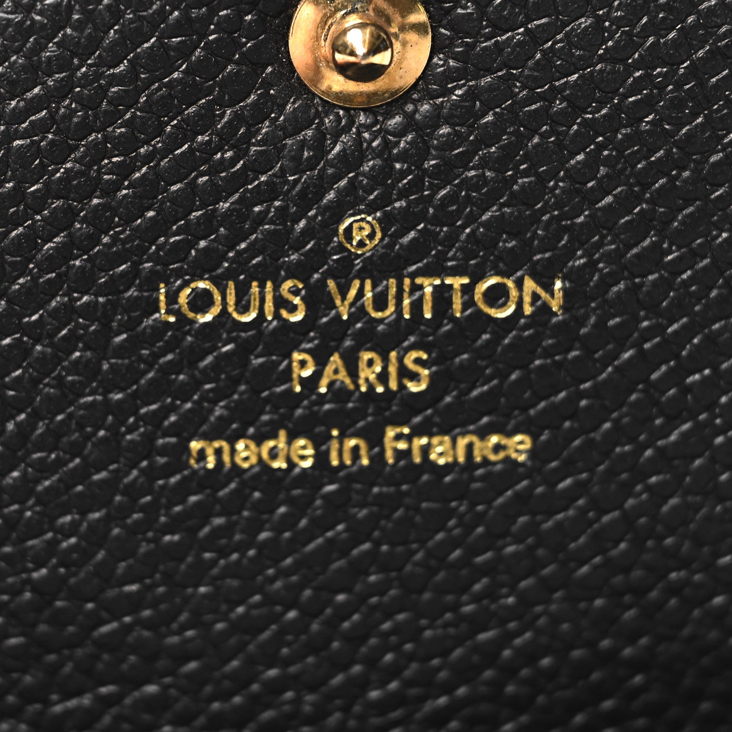 Louis Vuitton Empreinte Key Pouch Black 6 of 6