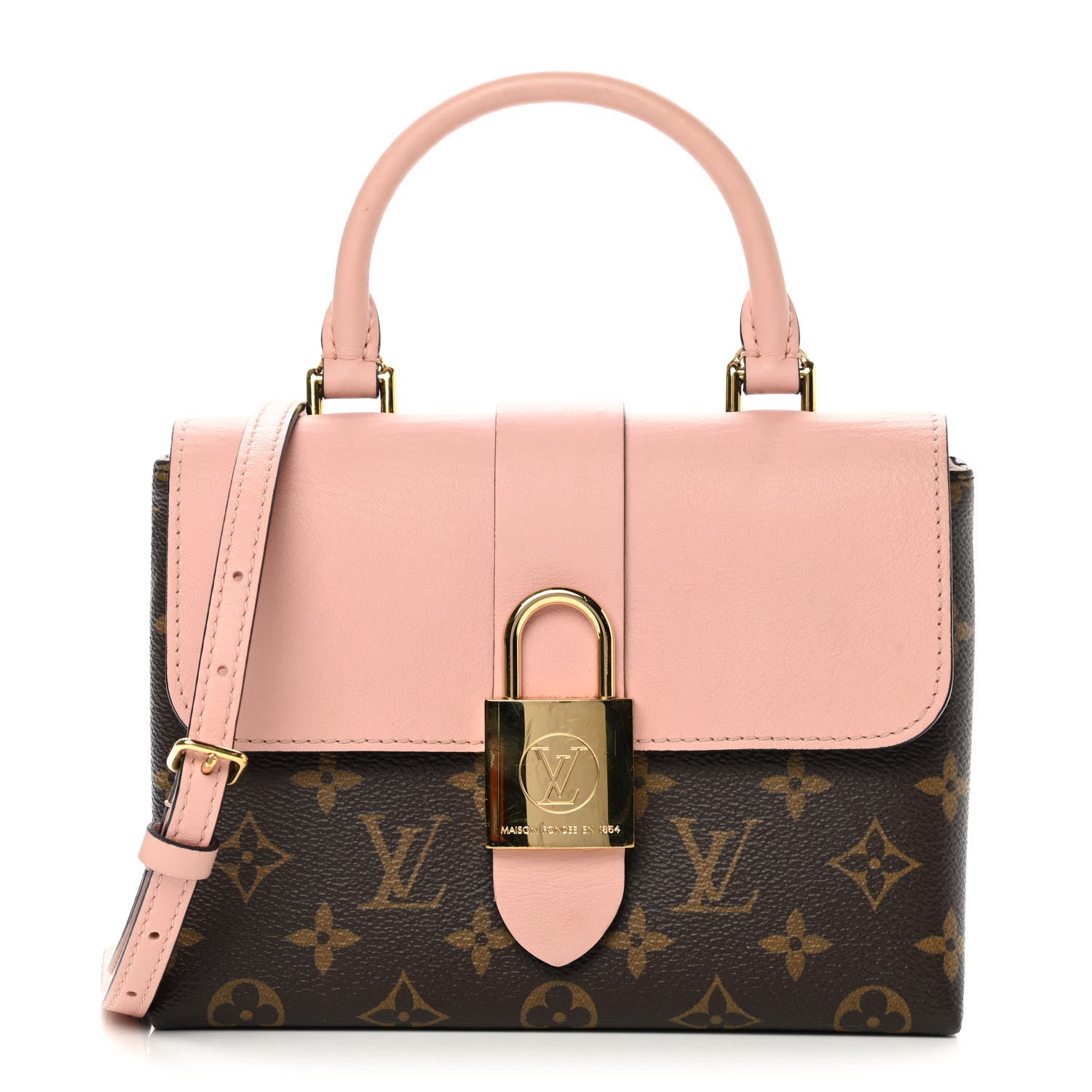Louis Vuitton Monogram Locky BB Rose Poudre 1 of 13