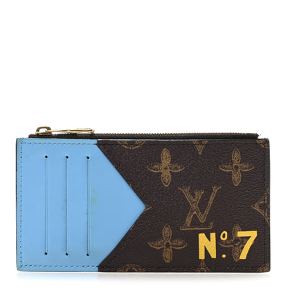 Louis Vuitton Monogram Vintage Calfskin Trunk L'œil Coin Card Holder 1 of 10