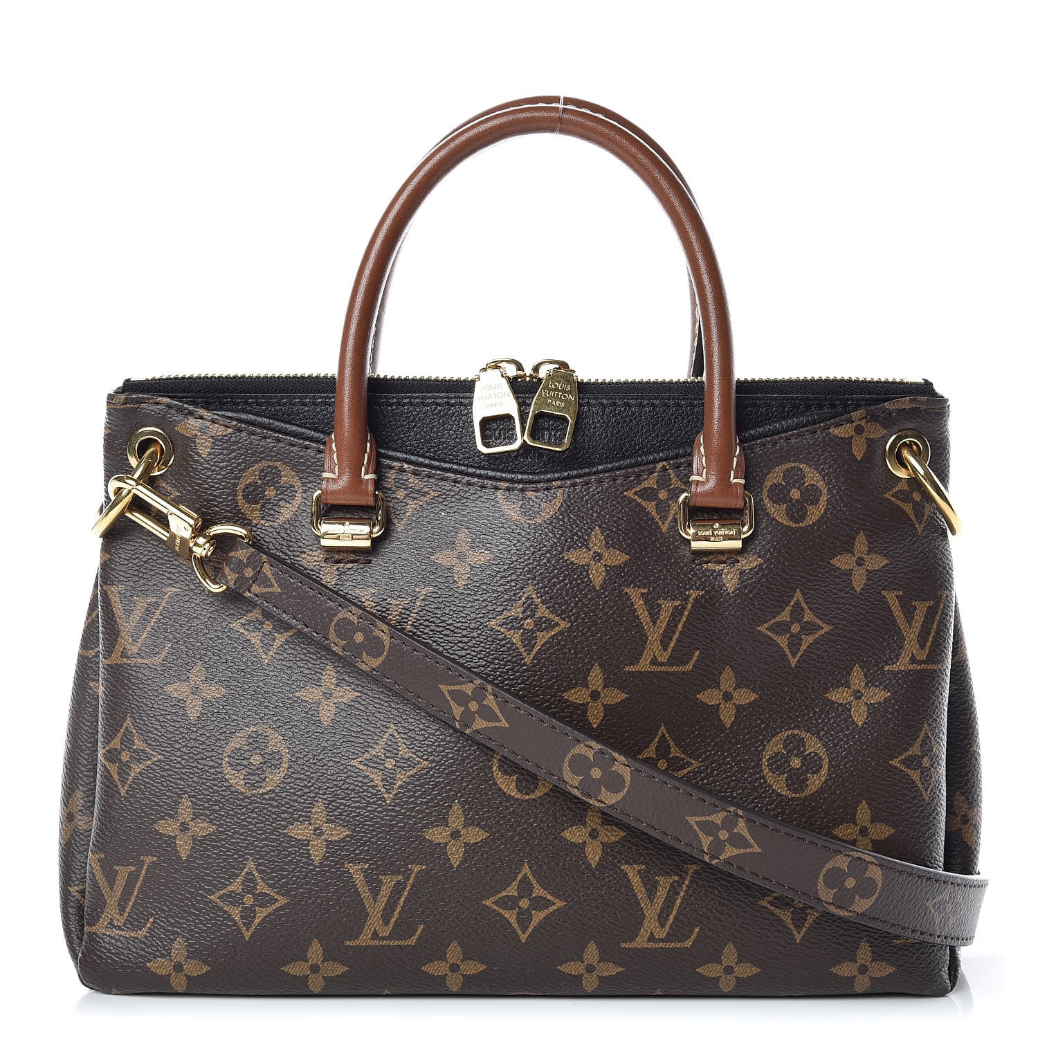 Louis Vuitton Monogram Pallas BB Black 1 of 11
