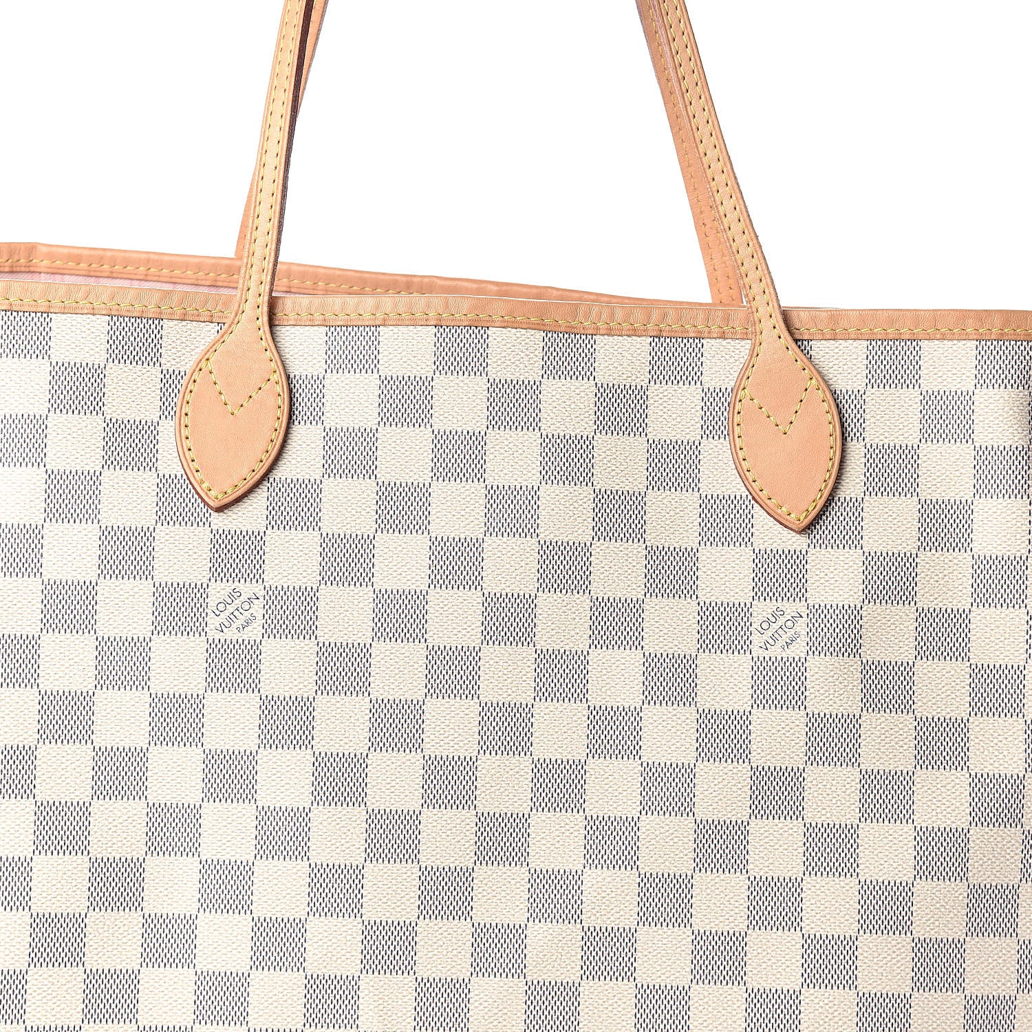 Louis Vuitton Damier Azur Neo Neverfull GM Rose Ballerine 8 of 11