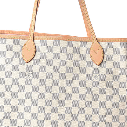 Louis Vuitton Damier Azur Neo Neverfull GM Rose Ballerine 8 of 11