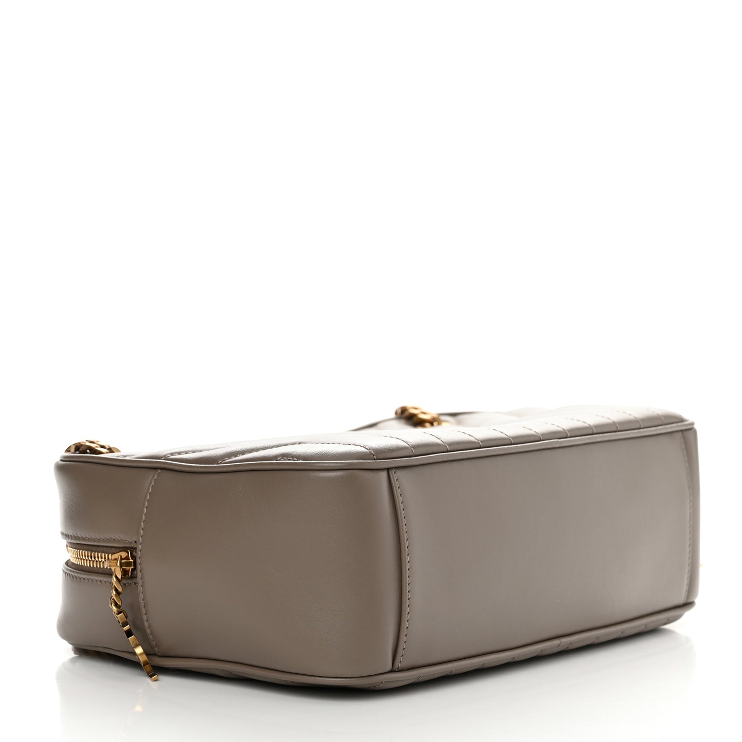 Calfskin Matelasse Joan Camera Bag Taupe