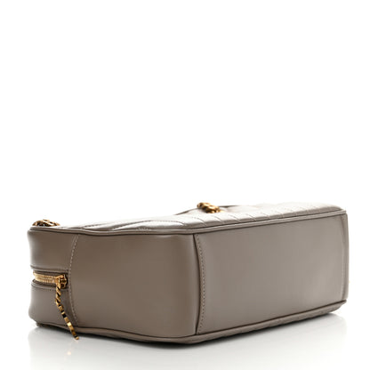 Saint Laurent Calfskin Matelasse Joan Camera Bag Taupe 4 of 11