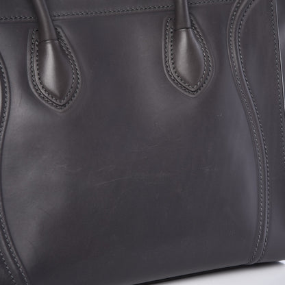 Celine Natural Calfskin Medium Phantom Luggage Grey 10 of 12