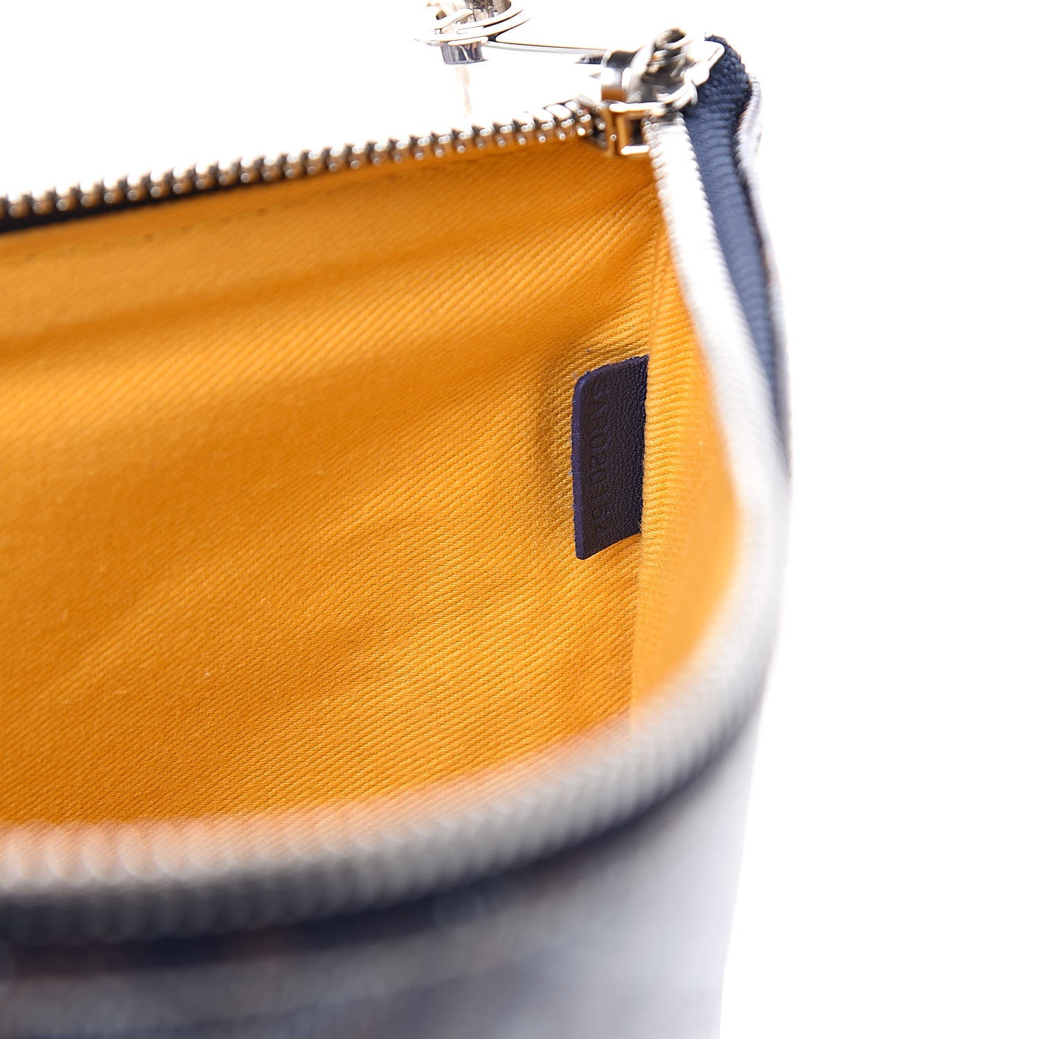 Goyard Goyardine Senat Pochette MM Navy 7 of 7