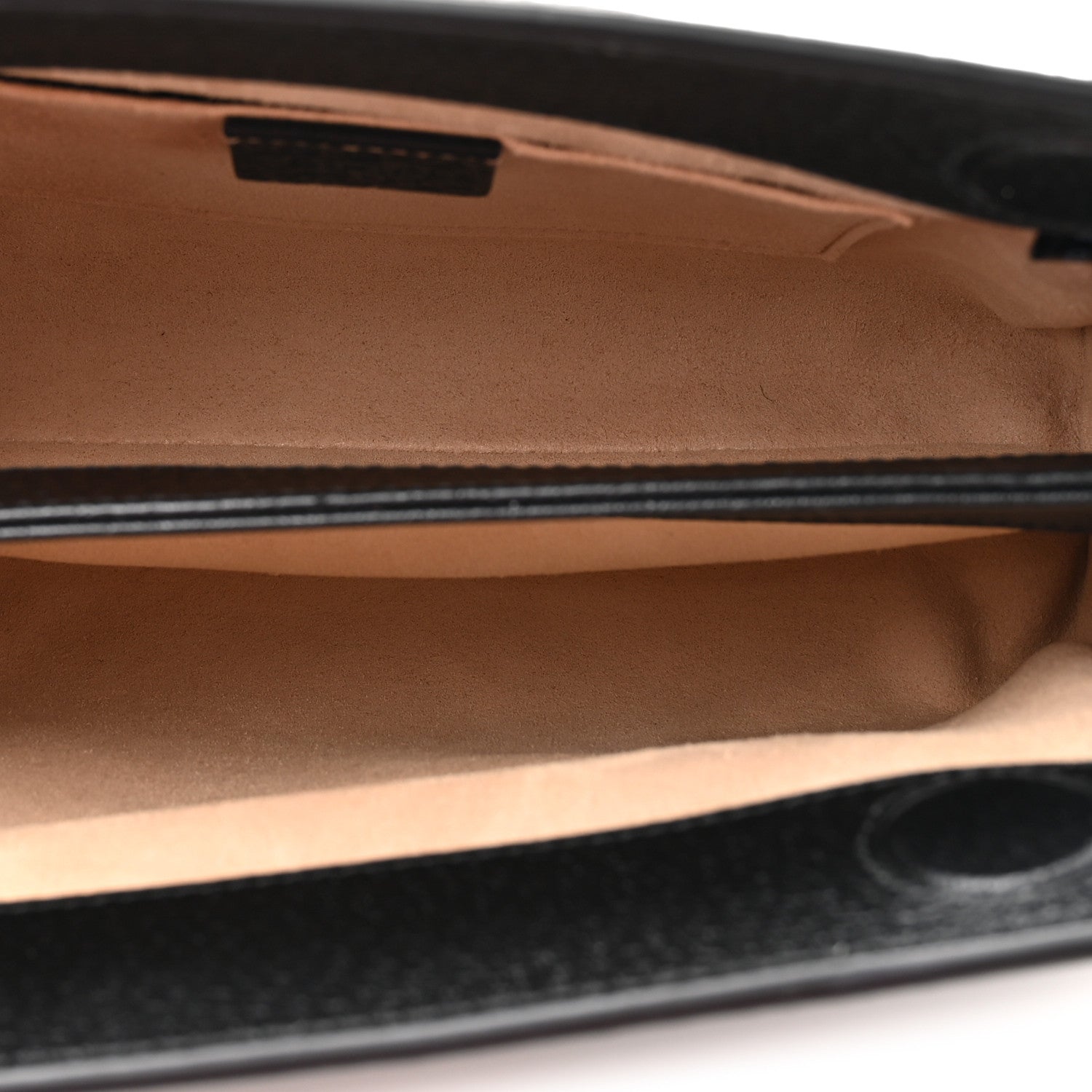 Gucci Calfskin GG Web Small Ophidia Chain Shoulder Bag Black 5 of 10