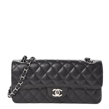 Chanel Caviar Quilted East West Flap Black 1 of 10