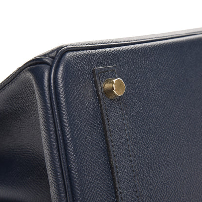 Hermes Epsom Birkin 30 Bleu Indigo 30 of 31