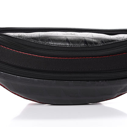 Christian Louboutin Calfskin Paris NYC Belt Bag Black 7 of 10