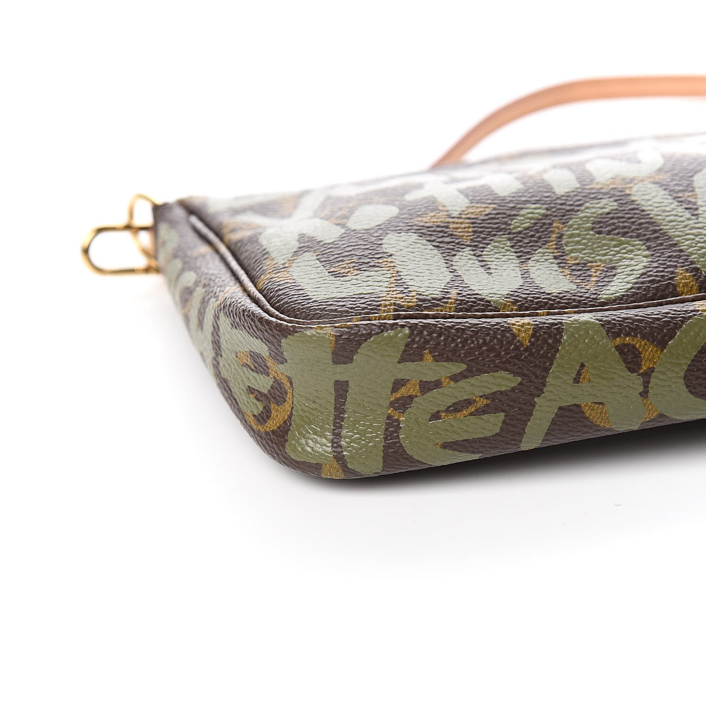Monogram Graffiti Pochette Accessories Kaki