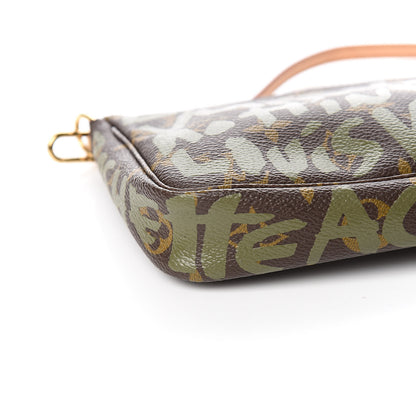 Louis Vuitton Monogram Graffiti Pochette Accessories Kaki 8 of 10