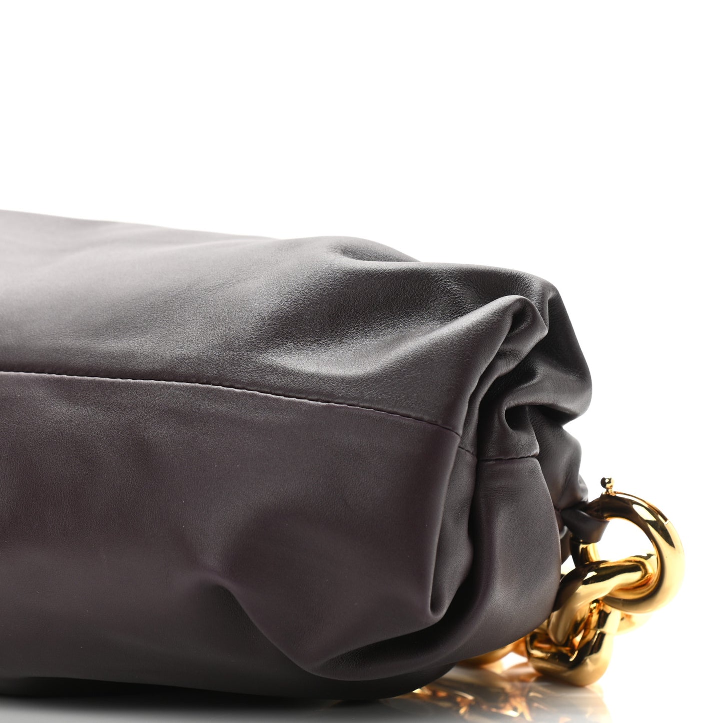 Calfskin The Pouch Chain Grape