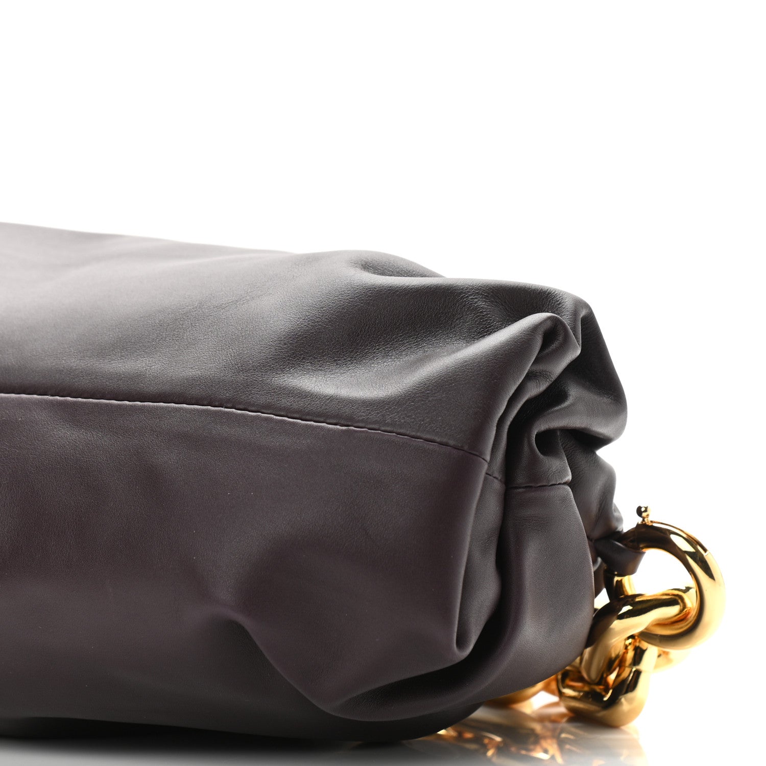 Bottega Veneta Calfskin The Pouch Chain Grape 9 of 9