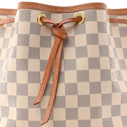 Louis Vuitton Damier Azur Noe BB 8 of 14
