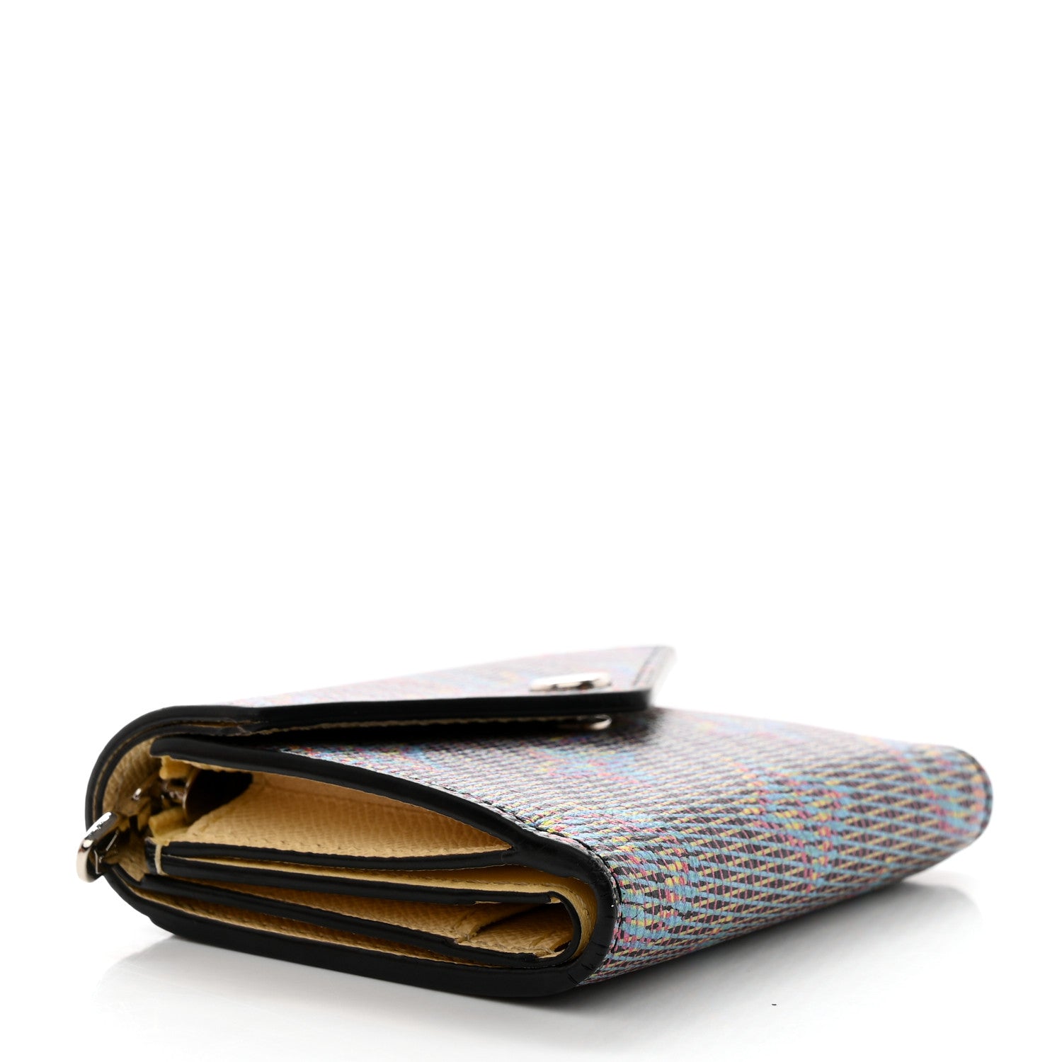 Louis Vuitton Monogram LV Pop Zoe Wallet Blue 4 of 8