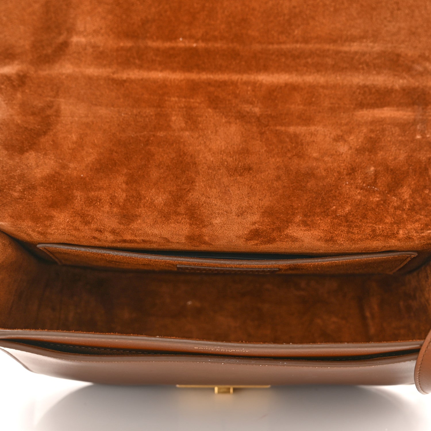 Saint Laurent Calfskin Betty Messenger Deep Moka 5 of 10