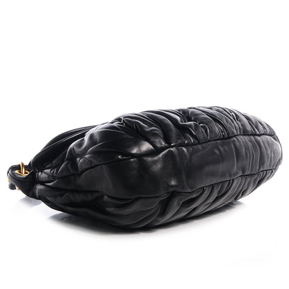 Miu Miu Nappa Matelasse Coffer Hobo Black 4 of 9