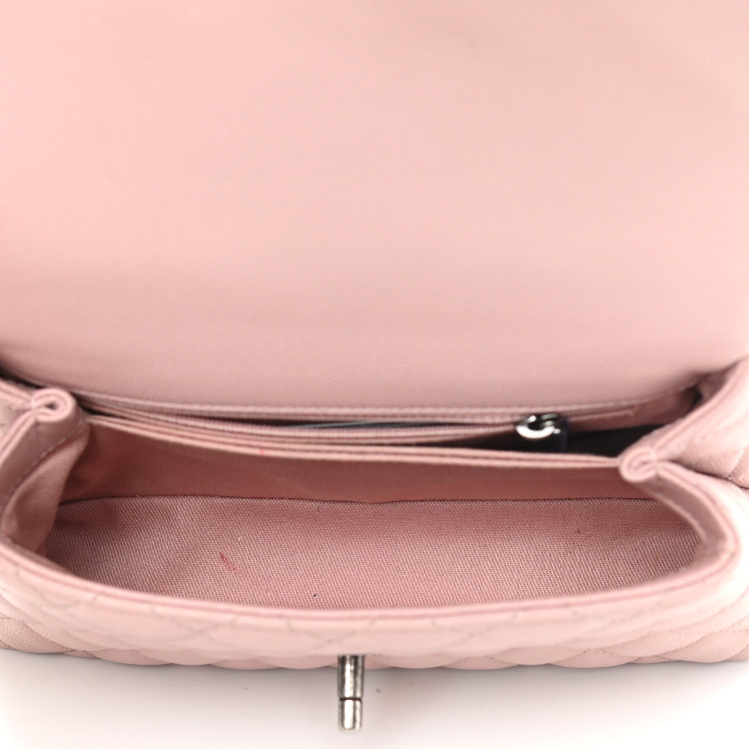 Chanel Caviar Quilted Mini Coco Handle Flap Light Pink 4 of 11