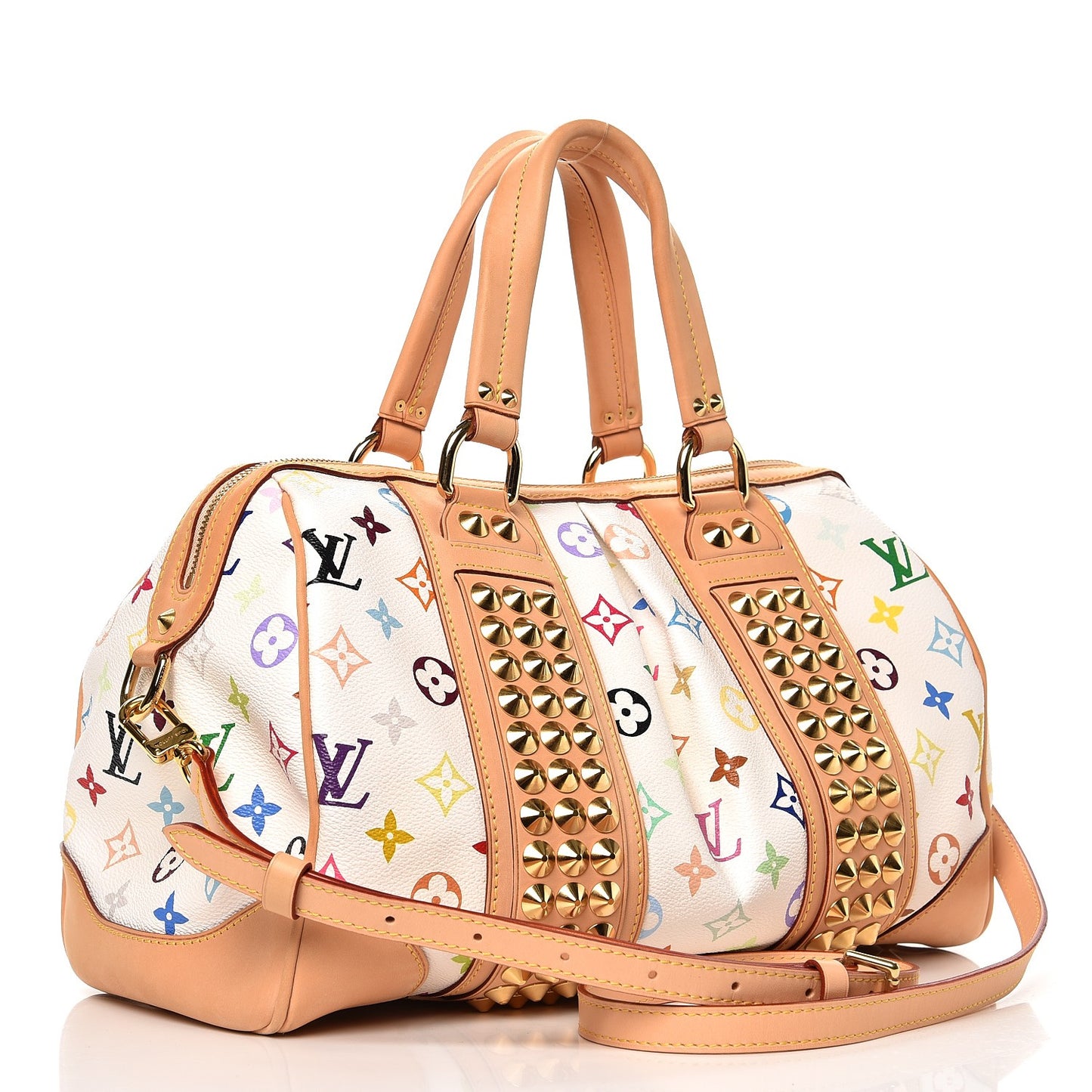 Monogram Multicolor Courtney MM White