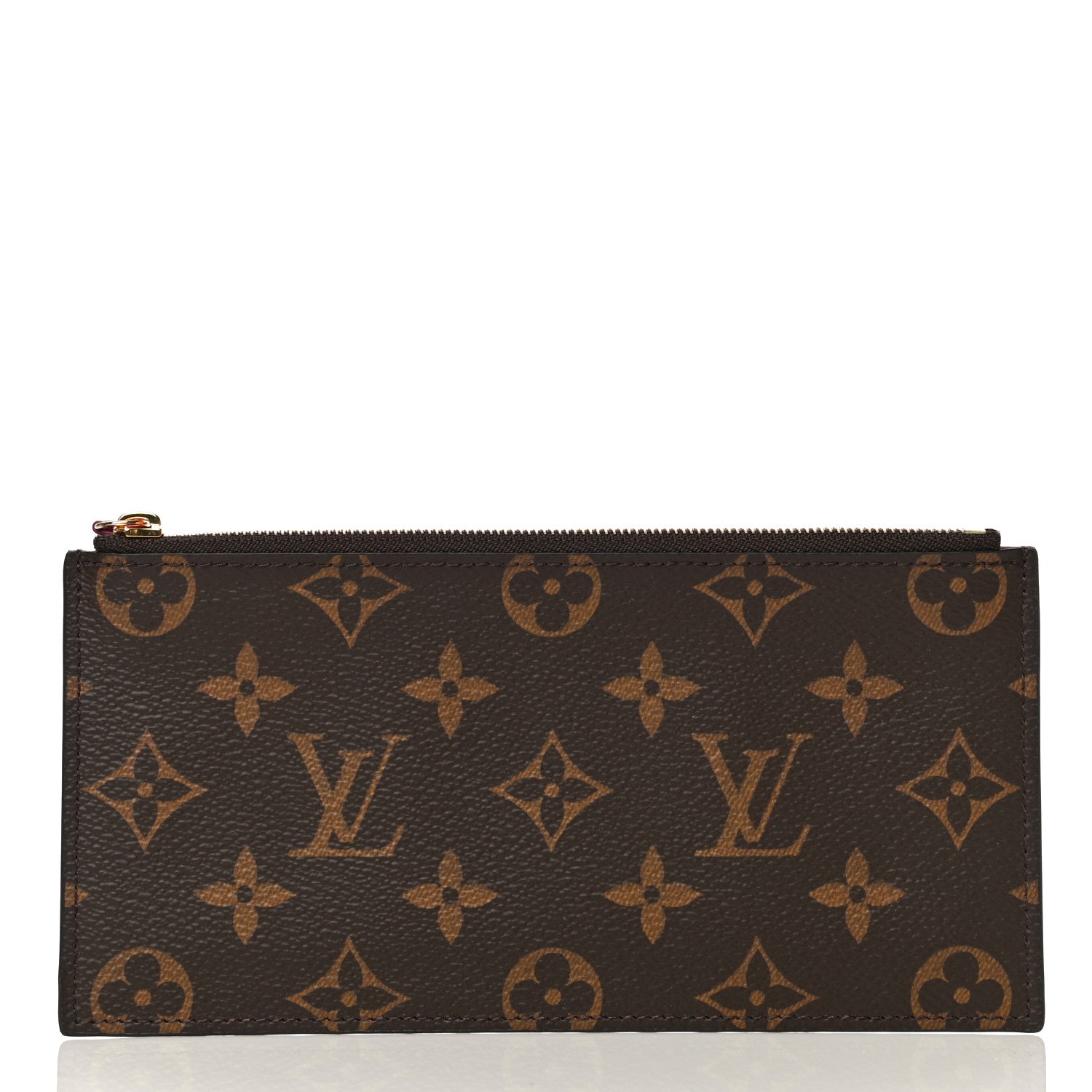 Louis Vuitton Monogram Pochette Felicie Chain Wallet Fuchsia 14 of 14